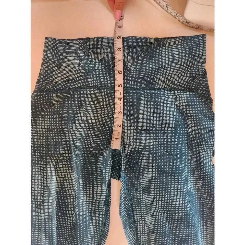 Lululemon Train Times Leggings Blue Size 6 Mid R - Picture 7 of 8